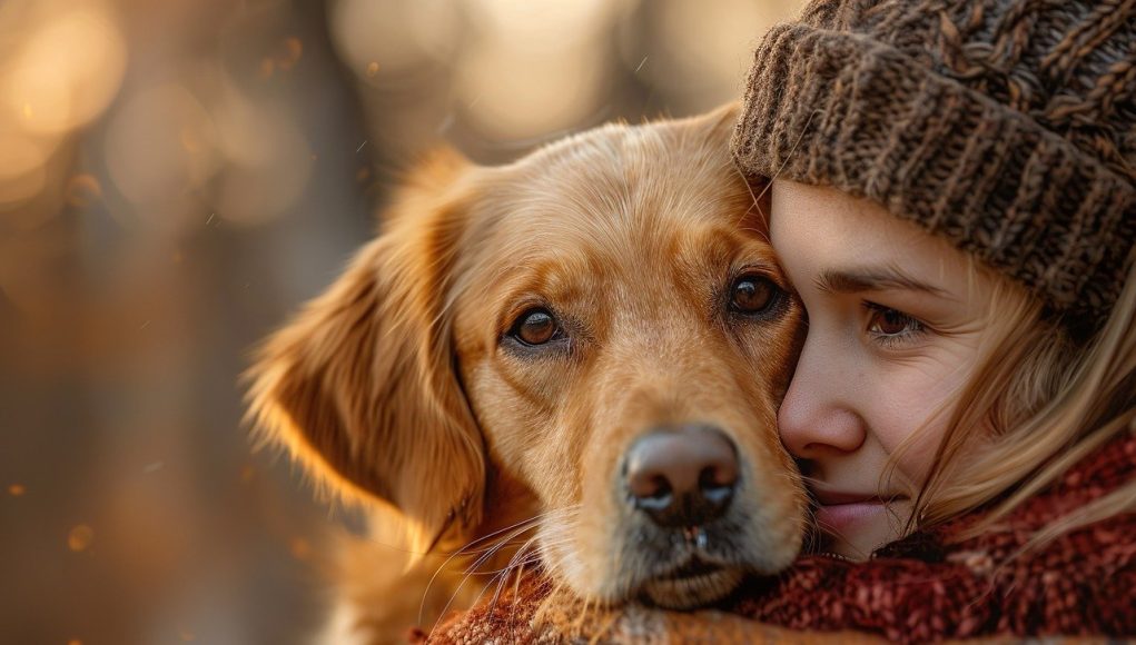 votre chien veut un câlin