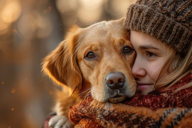 5 comportements qui indiquent que votre chien veut un câlin